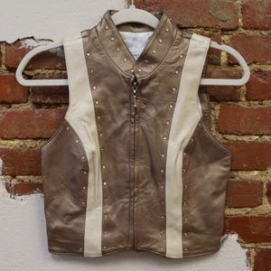 Connie’s Custom Leather Vest
